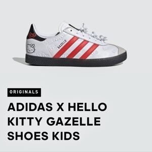 (GS) Adidas x Hello Kitty x Gazelle '50th Anniversary' US 6Y
